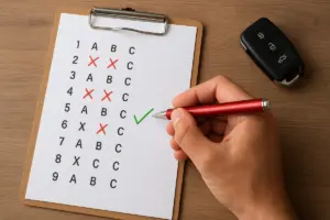 Come si correggono le risposte sbagliate nei test patente? Regole pratiche spiegate chiaramente