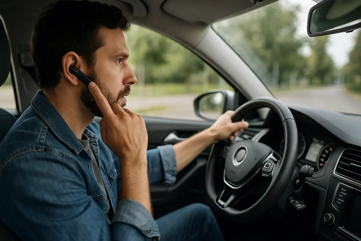 Uso del dispositivo bluetooth durante la guida: ciò che è permesso e i rischi spesso ignorati