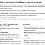 I migliori simulatori di guida per imparare a guidare