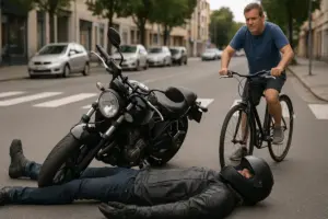 Incidenti tra moto e bici: chi ha la precedenza e cosa dice il Codice della Strada
