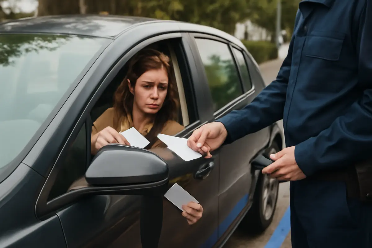 Strisce blu a pagamento: quando il ticket scade e sei già in auto, cosa succede