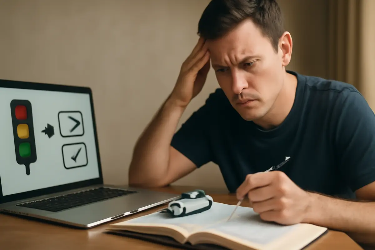 Domande con doppia negazione nel quiz patente B: come leggerle senza sbagliare