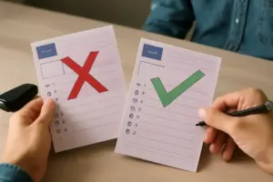 Quiz ministeriali patente: come riconoscere le versioni ufficiali da quelle false