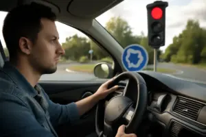 Rotonda con semaforo interno: come comportarsi quando i segnali si sovrappongono