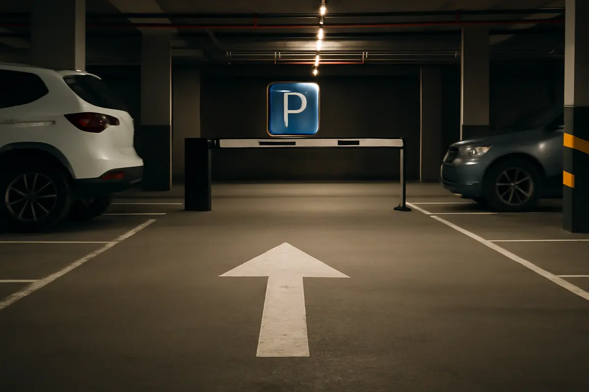 Frecce direzionali nei parcheggi: devi metterle o no secondo il codice