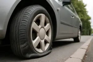 Pneumatici rigonfiati o deformati: quando smettere di guidare subito