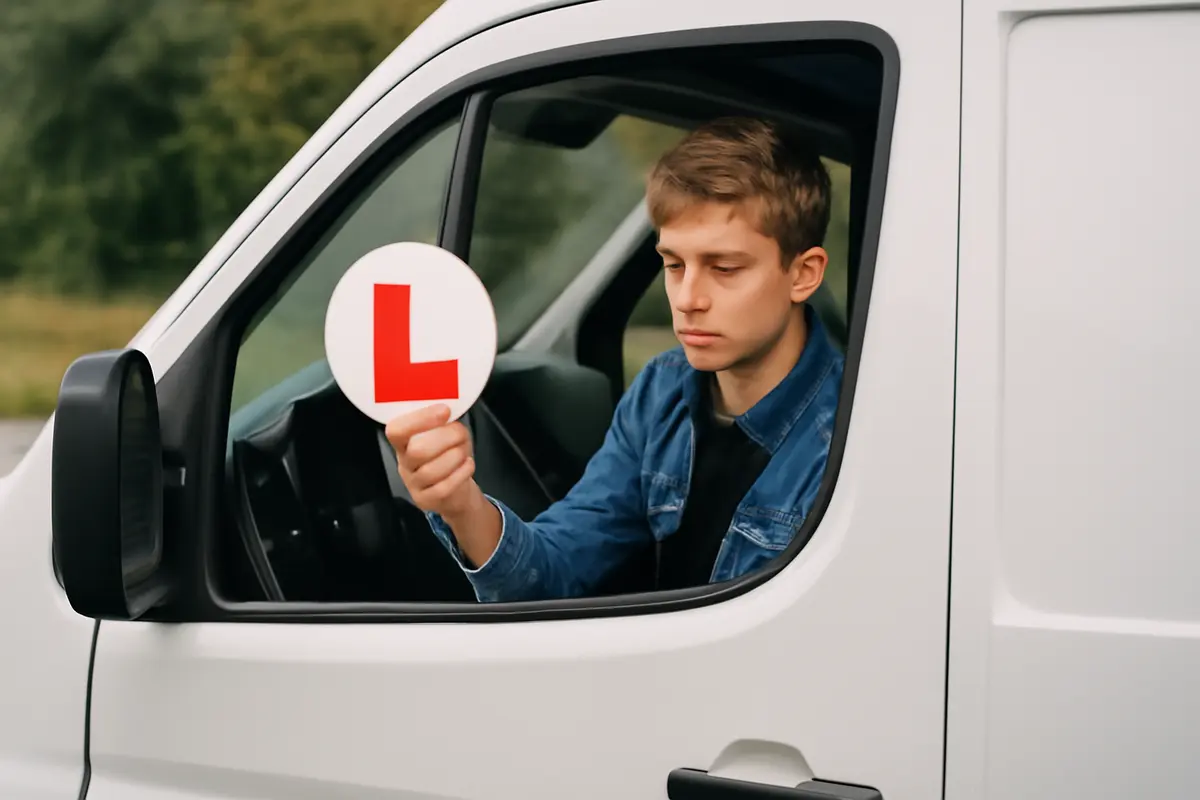 Posso guidare un furgone con la patente B appena presa? i limiti reali